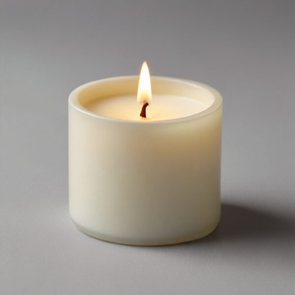 Elegant White Floating Candle – Serenity on Water