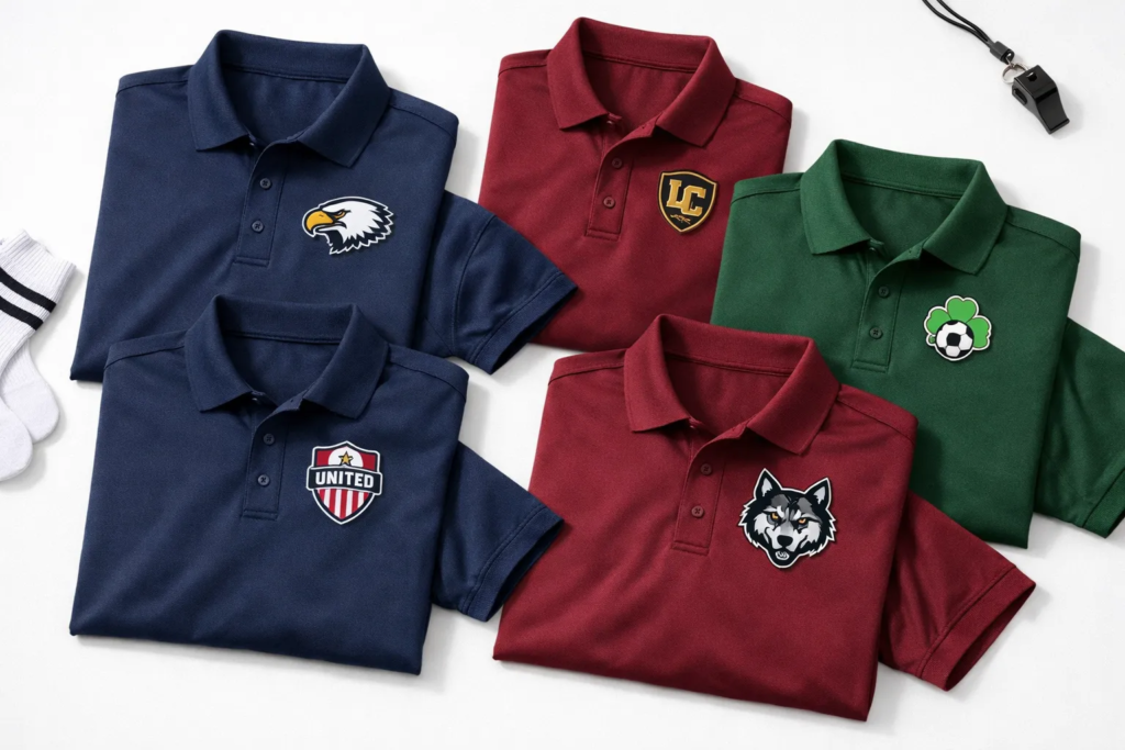 Polo Shirts for Sports Teams: Custom Embroidery & Bulk Pricing