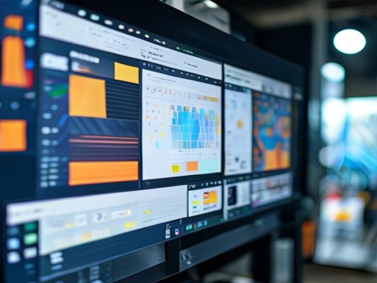 Close up view of digital software used for pantone matching and embroidery file preparation for team gear.