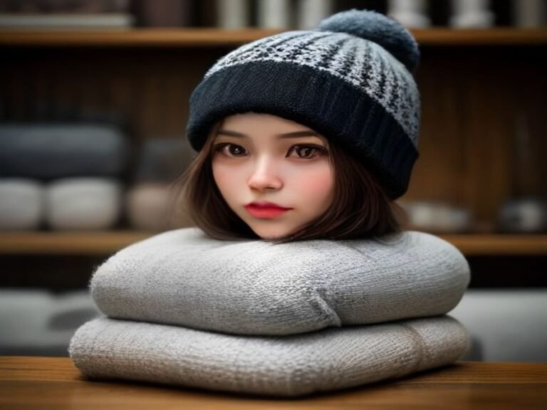 Knitted sports beanies
