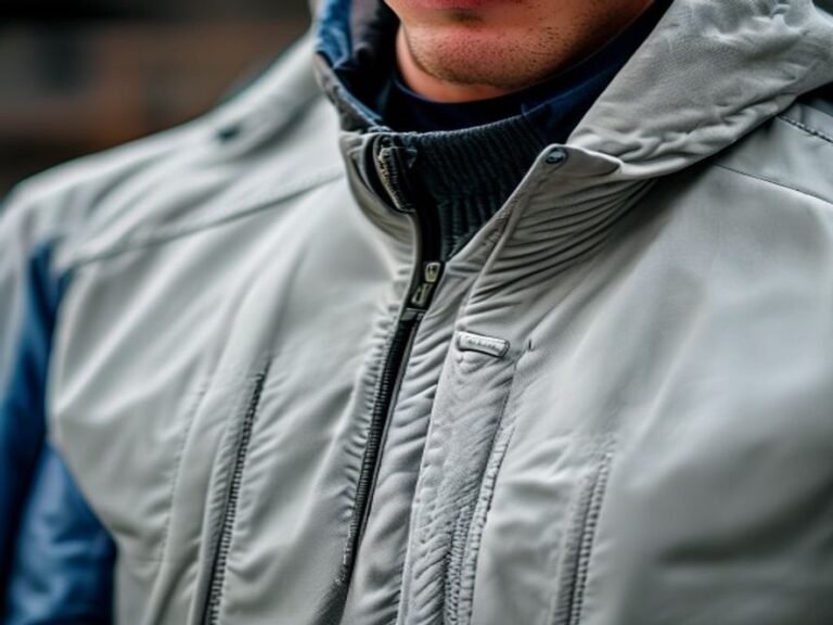 Team outerwear jacket detail
