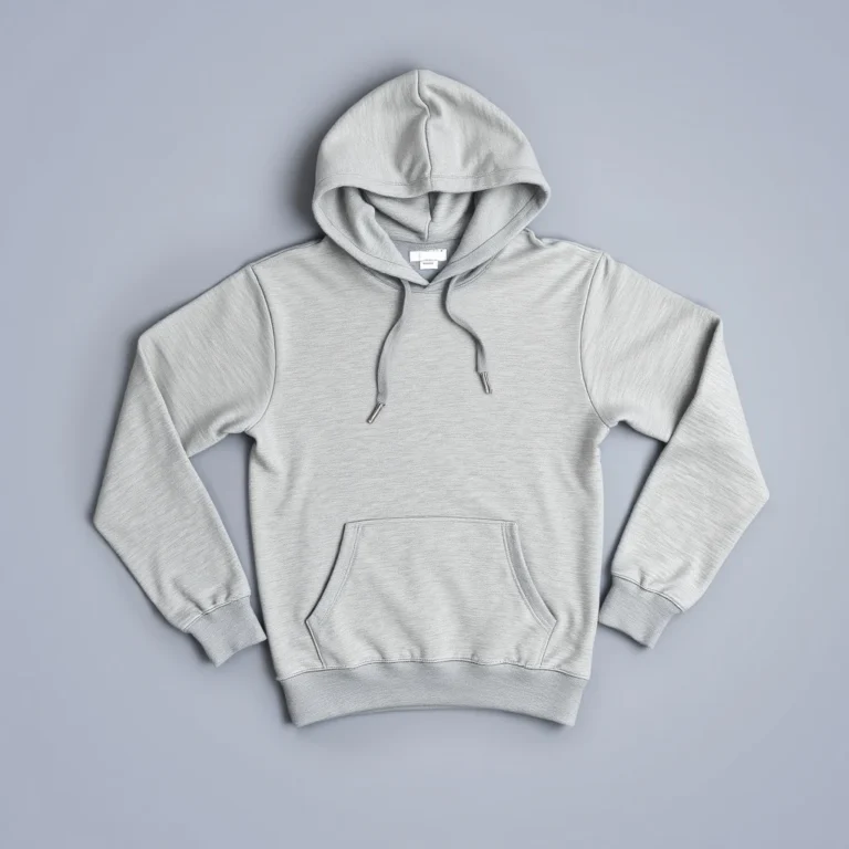 {color} brushed cotton fleece pullover hoodie made by Benjima