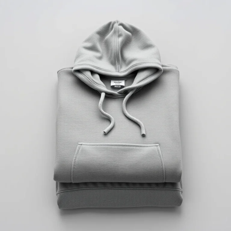 {color} brushed cotton fleece pullover hoodie made by Benjima