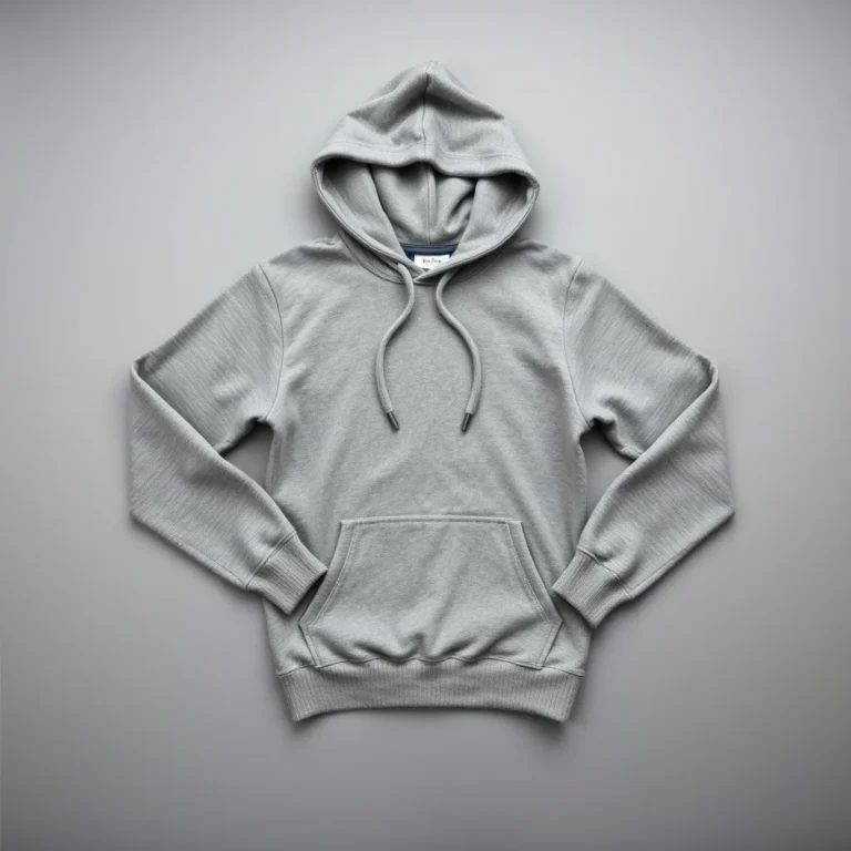 {color} brushed cotton fleece pullover hoodie made by Benjima