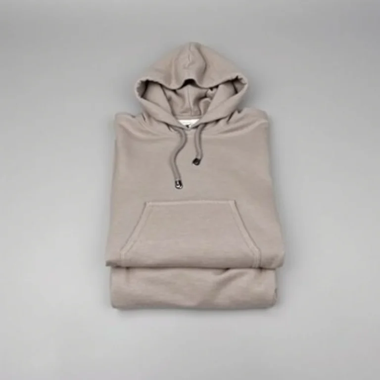 {color} brushed cotton fleece pullover hoodie made by Benjima