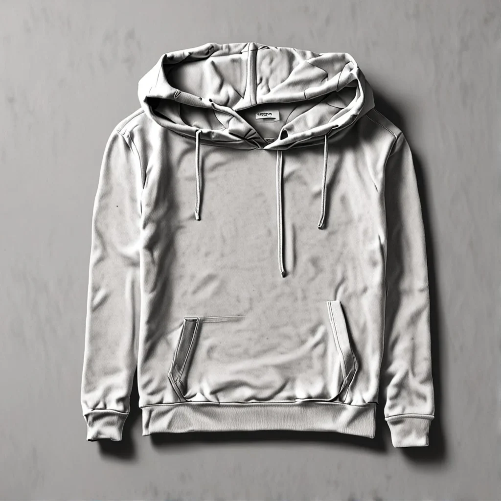 A stack of folded black fleece training hoodies with team branding.