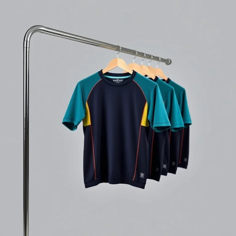 {color} brushed cotton fleece sports jersey made by Benjima