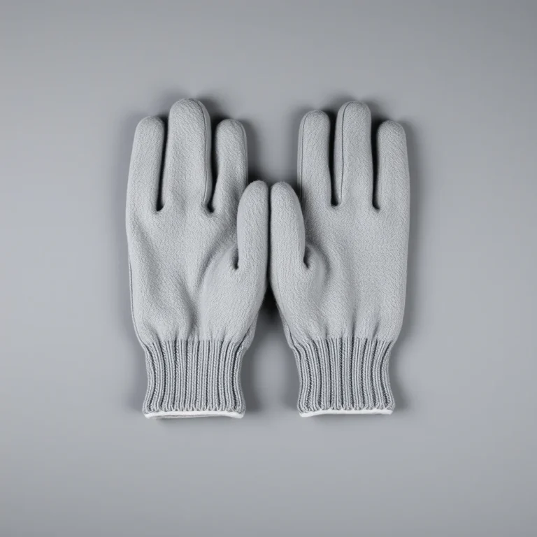 {color} brushed cotton fleece work gloves made by Benjima