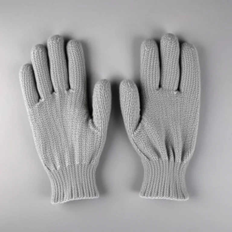 {color} brushed cotton fleece work gloves made by Benjima