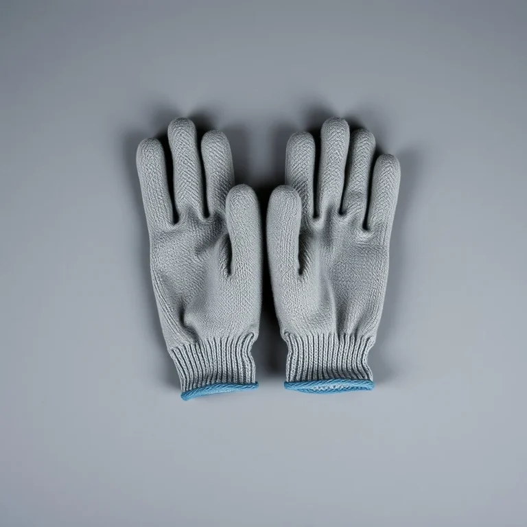 {color} brushed cotton fleece work gloves made by Benjima