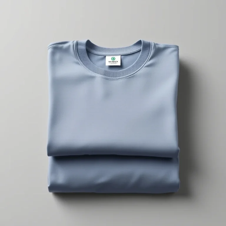{color} combed cotton jersey t-shirt made by Benjima