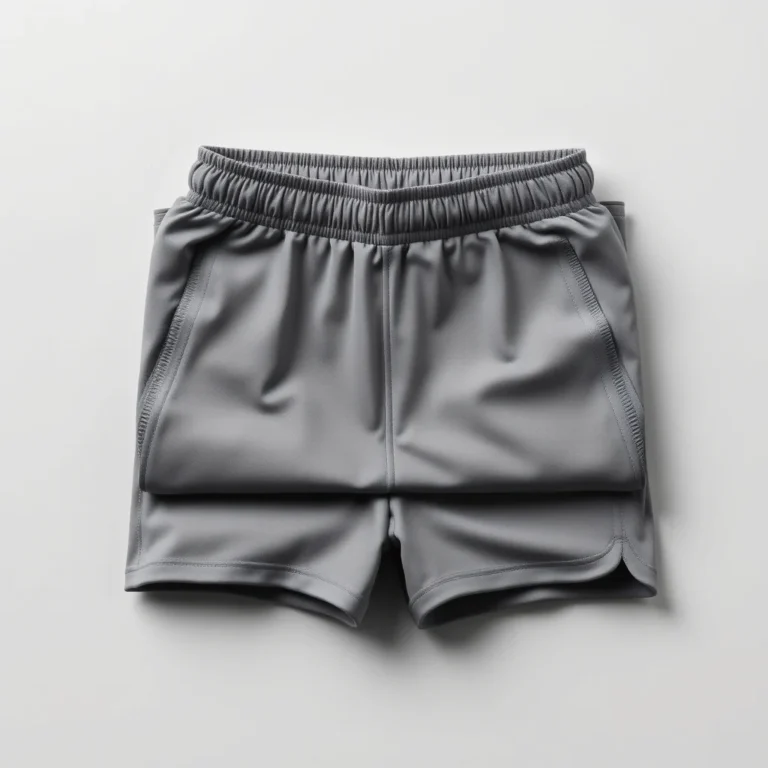{color} moisture wicking polyester mesh shorts made by Benjima