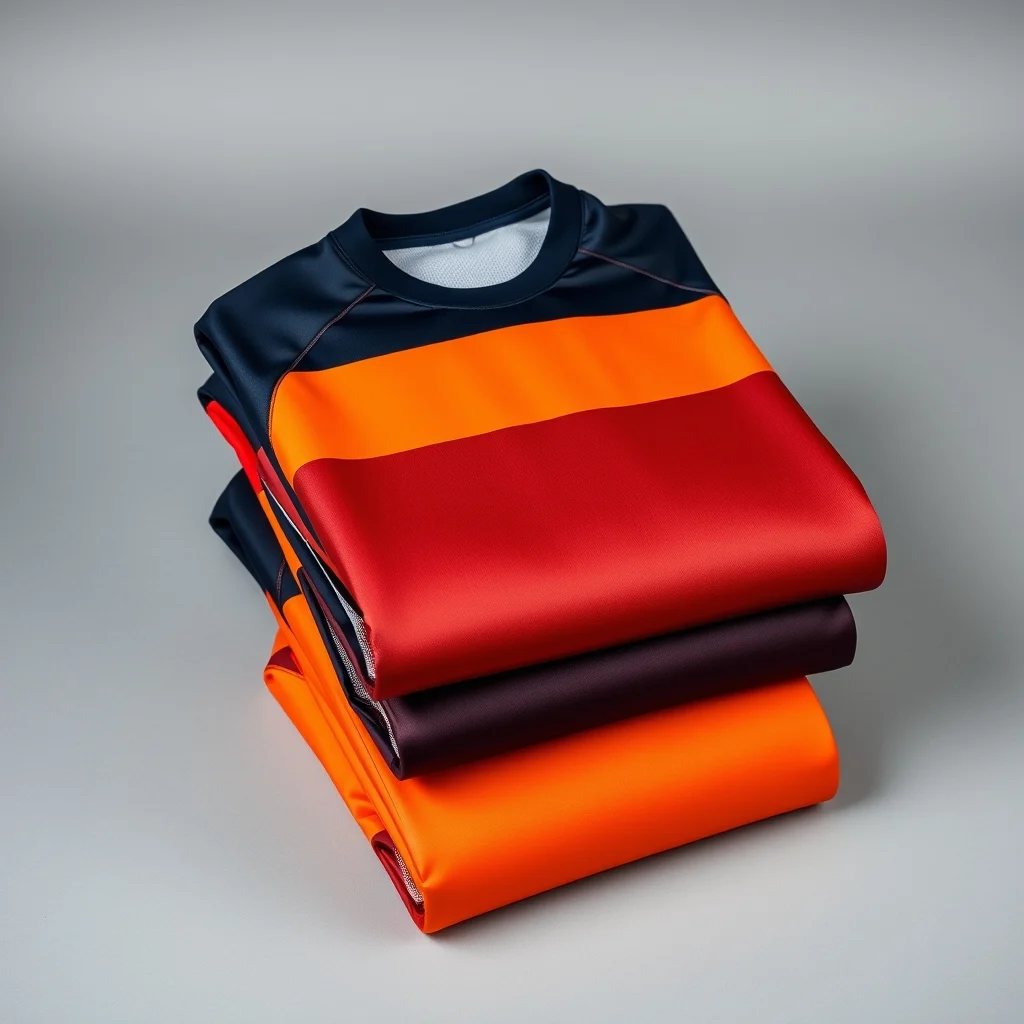 {color} polyester interlock sports jersey made by Benjima