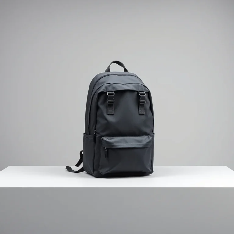 {color} premium fabric backpack made by Benjima