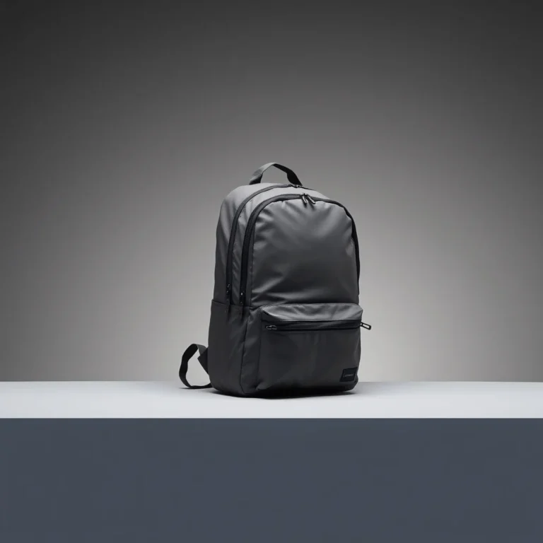 {color} premium fabric backpack made by Benjima