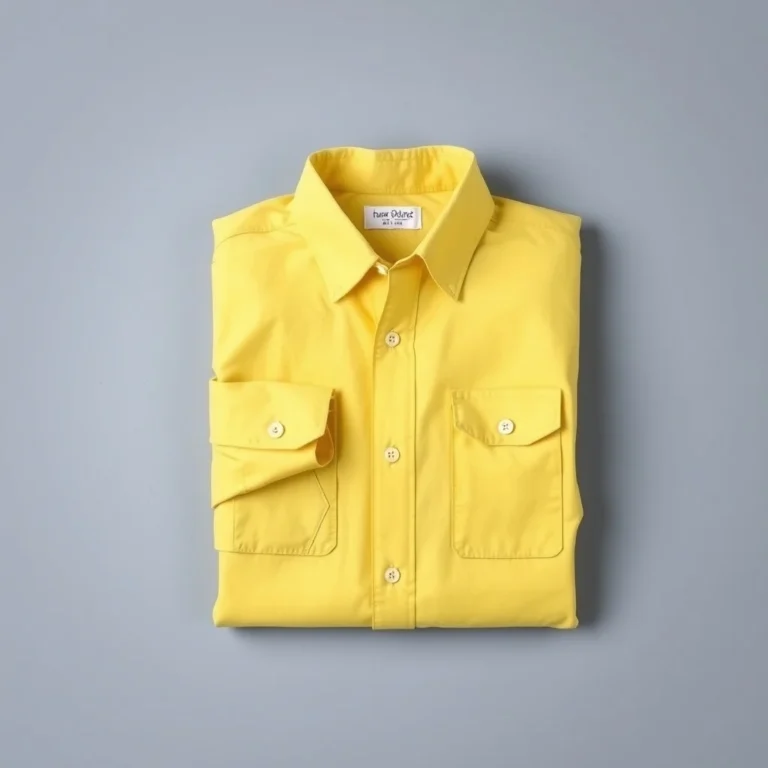 {color} premium fabric button down work shirt made by Benjima
