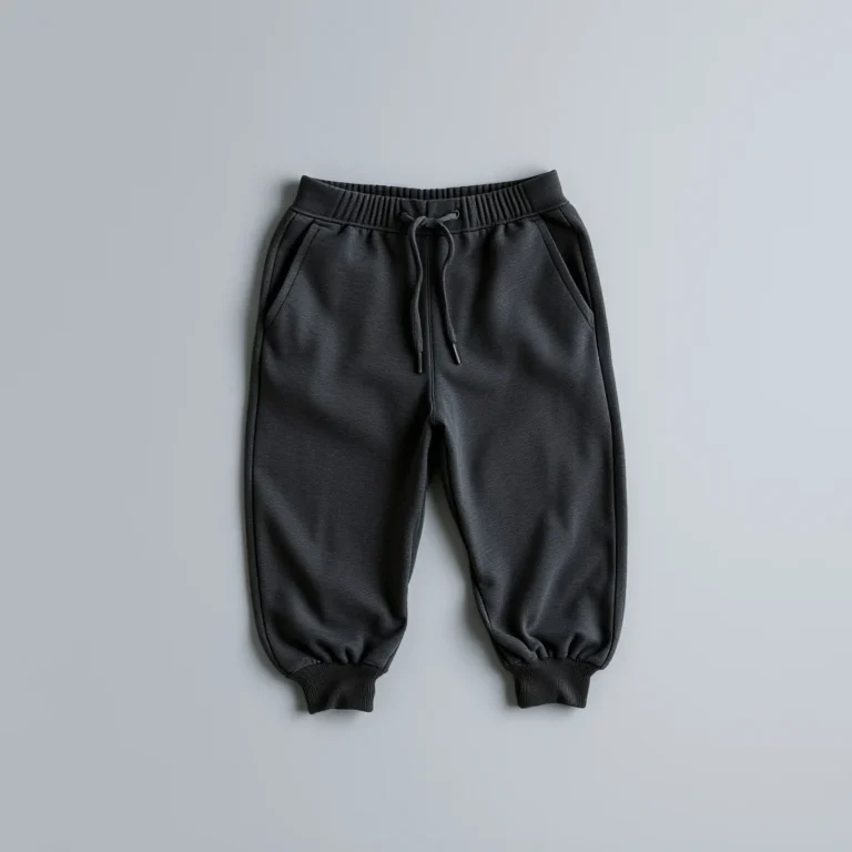 {color} premium fabric jogger bottoms made by Benjima