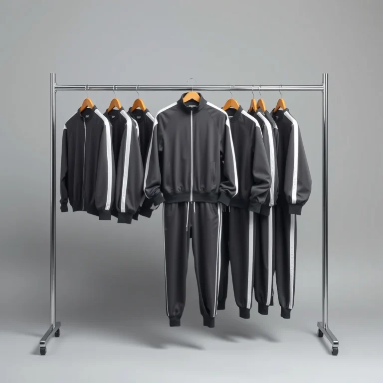 {color} premium fabric matching two piece tracksuit made by Benjima
