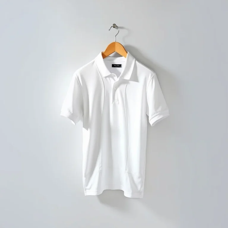 {color} premium fabric polo shirt made by Benjima