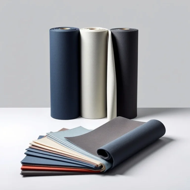 {color} premium fabric roll of apparel made by Benjima