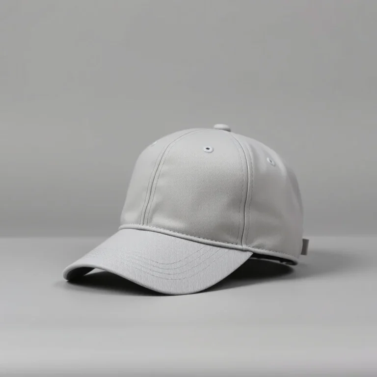{color} premium fabric six panel cap made by Benjima