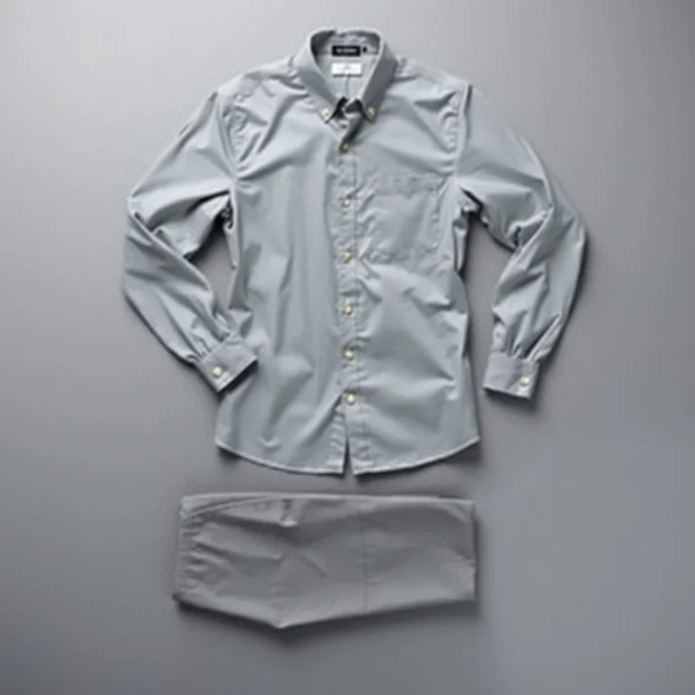 {color} premium fabric two piece corporate uniform set made by Benjima