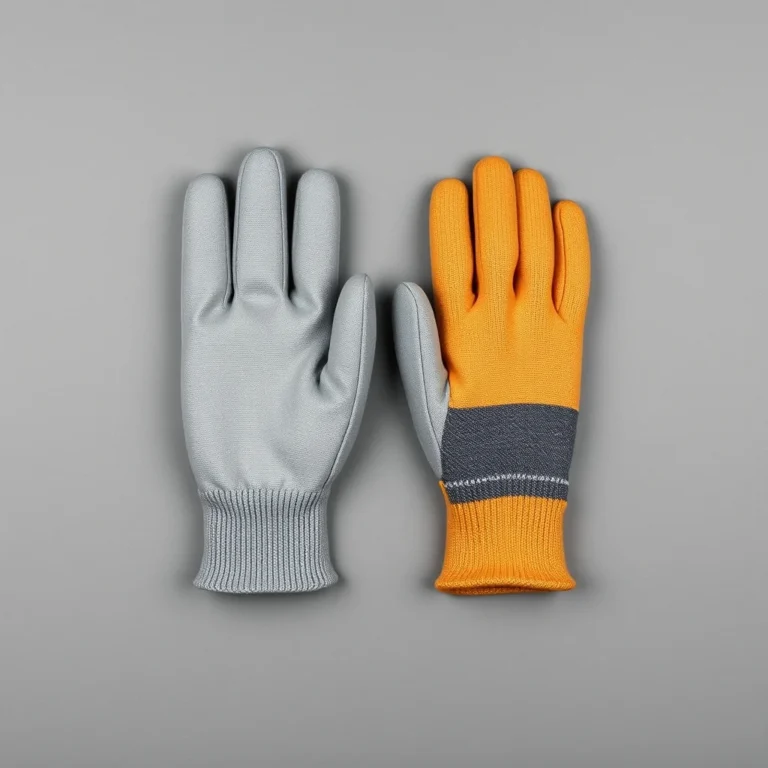 {color} premium fabric work gloves made by Benjima