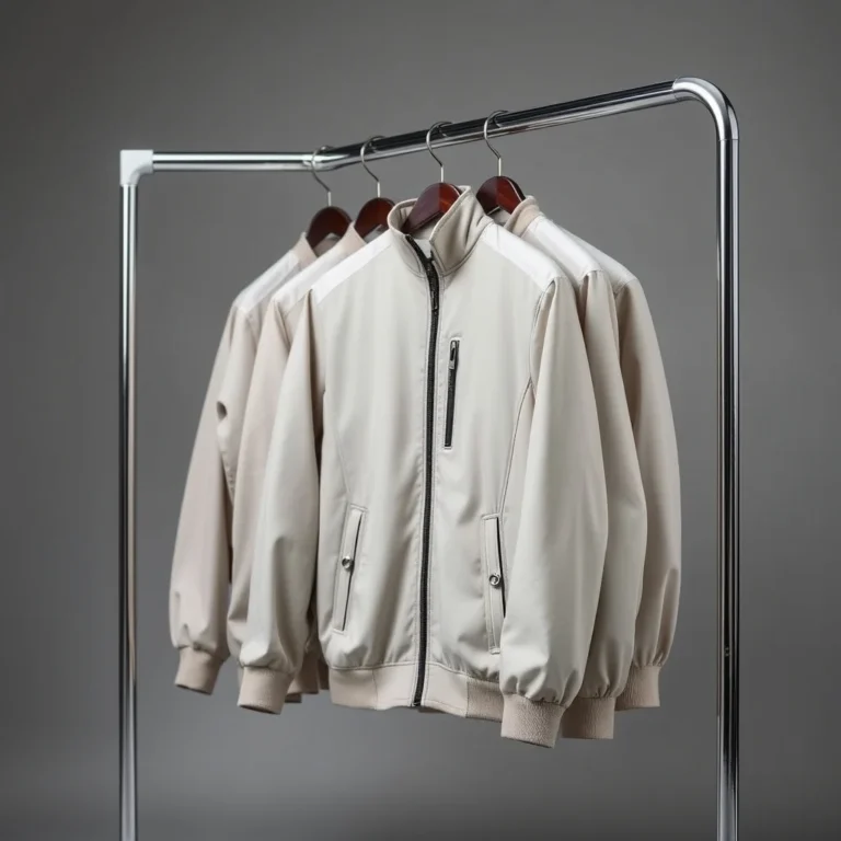 {color} premium fabric zip front jacket made by Benjima