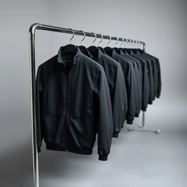 {color} softshell laminate zip front jacket made by Benjima