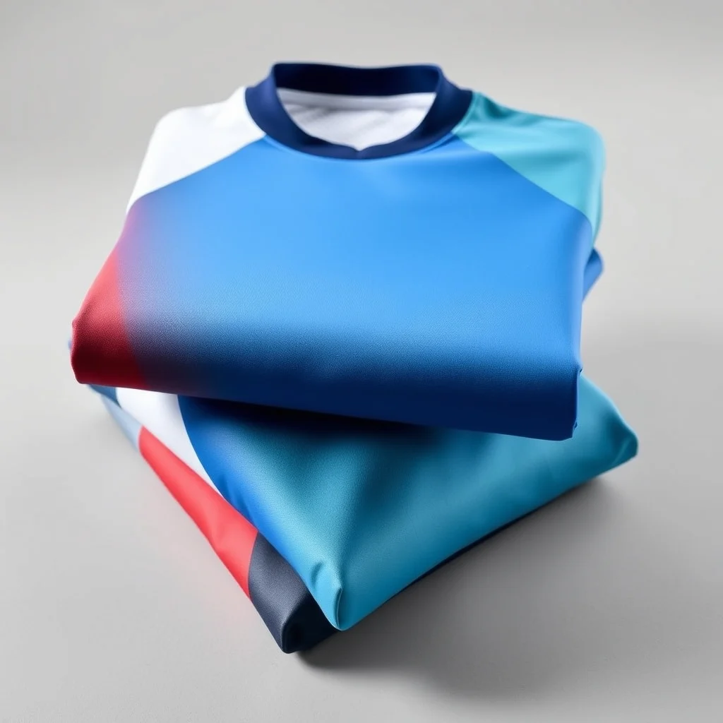 {color} sublimation grade polyester sports jersey made by Benjima