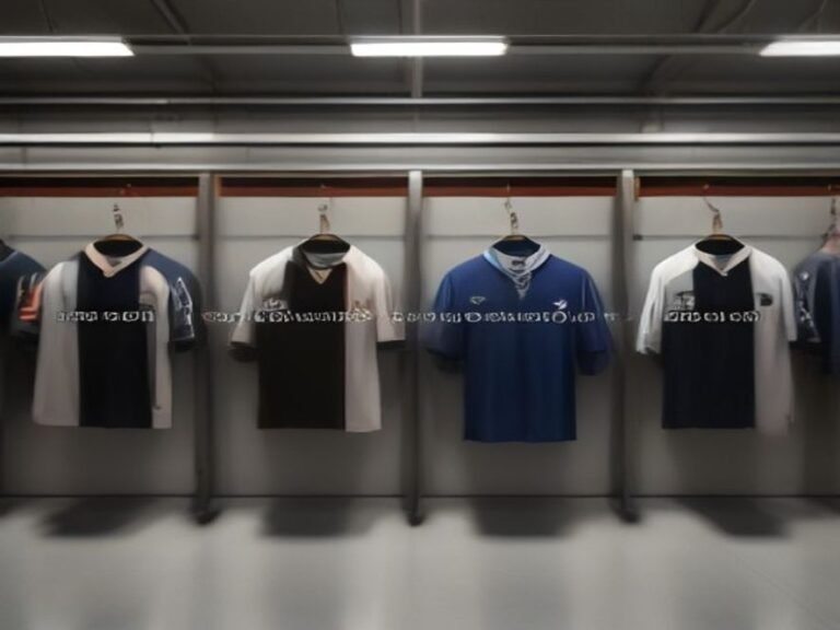 Football match day jerseys