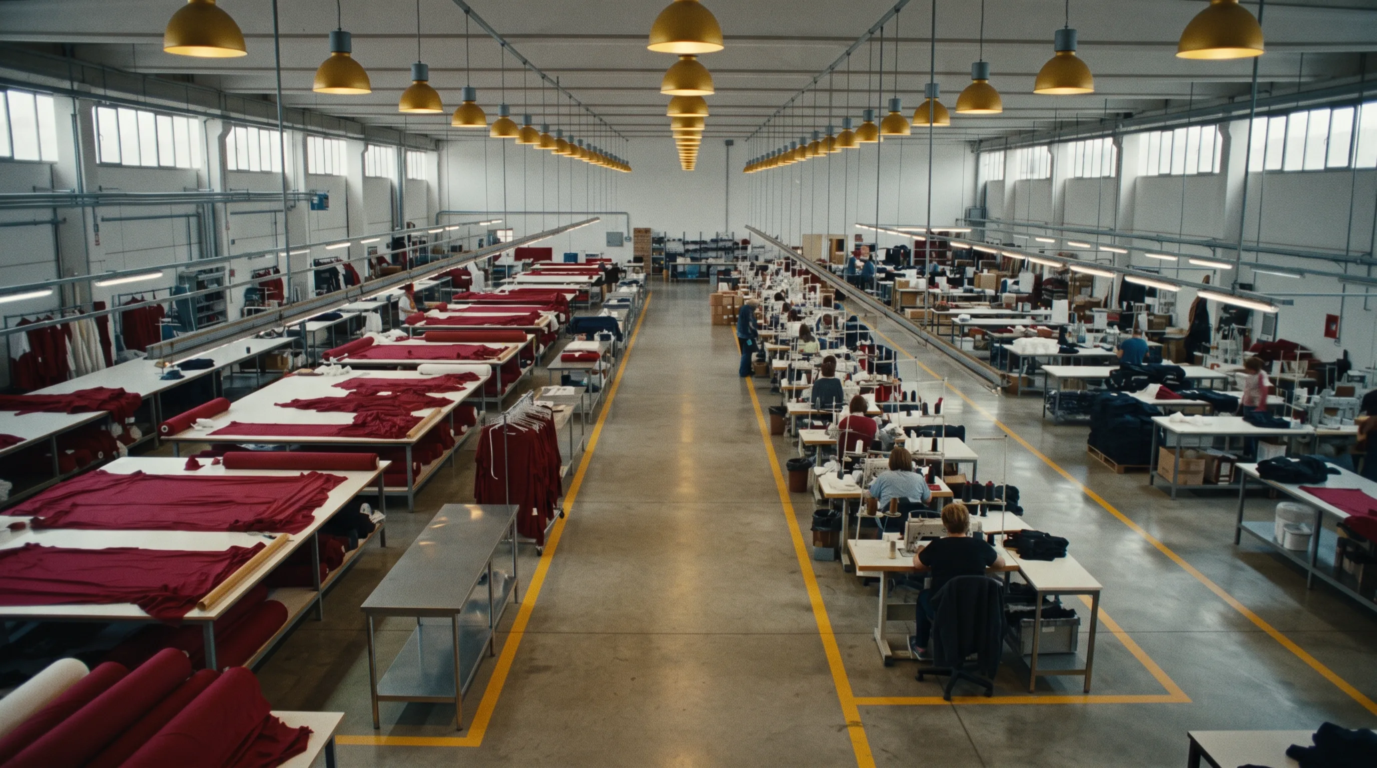 Uniform production floor