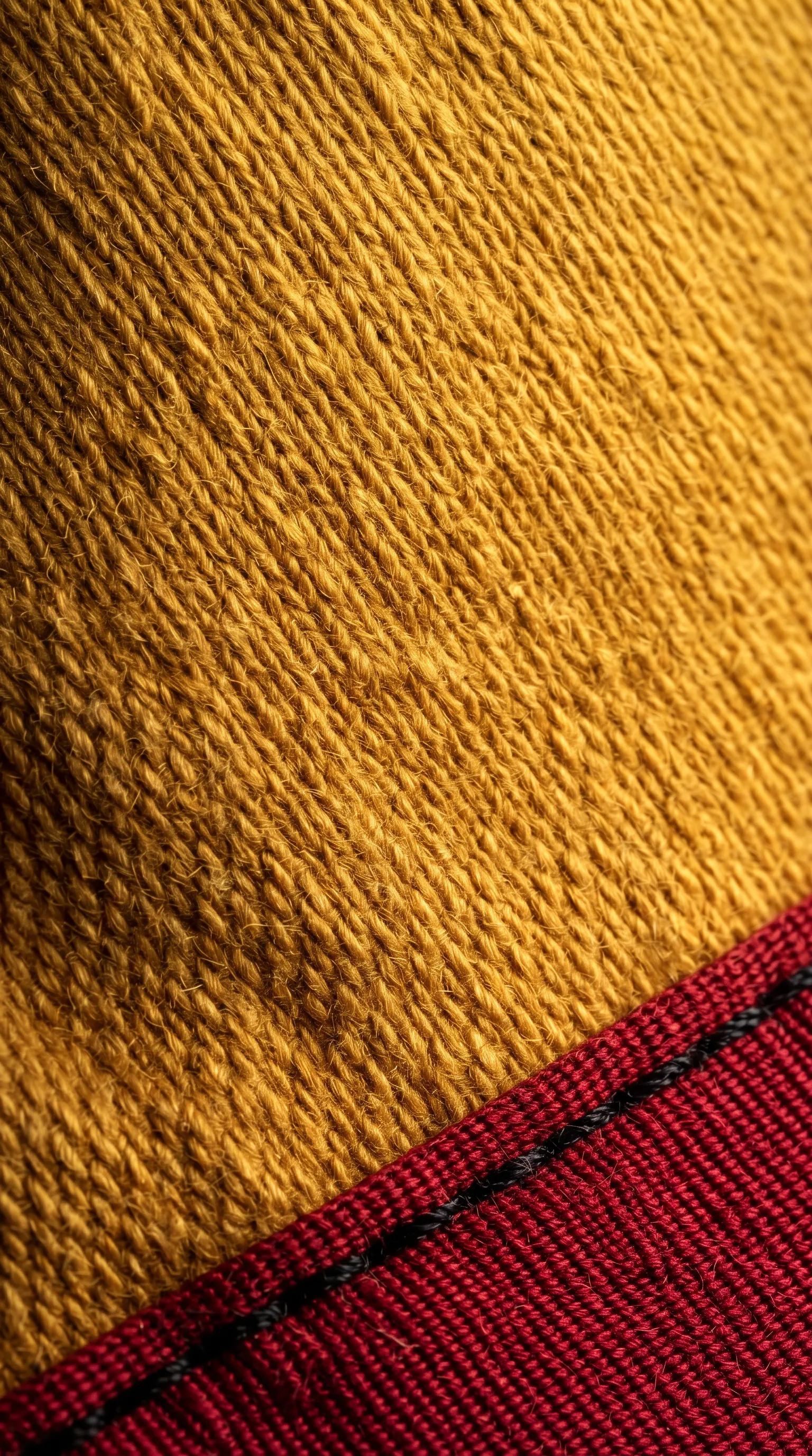 Fabric weave close up