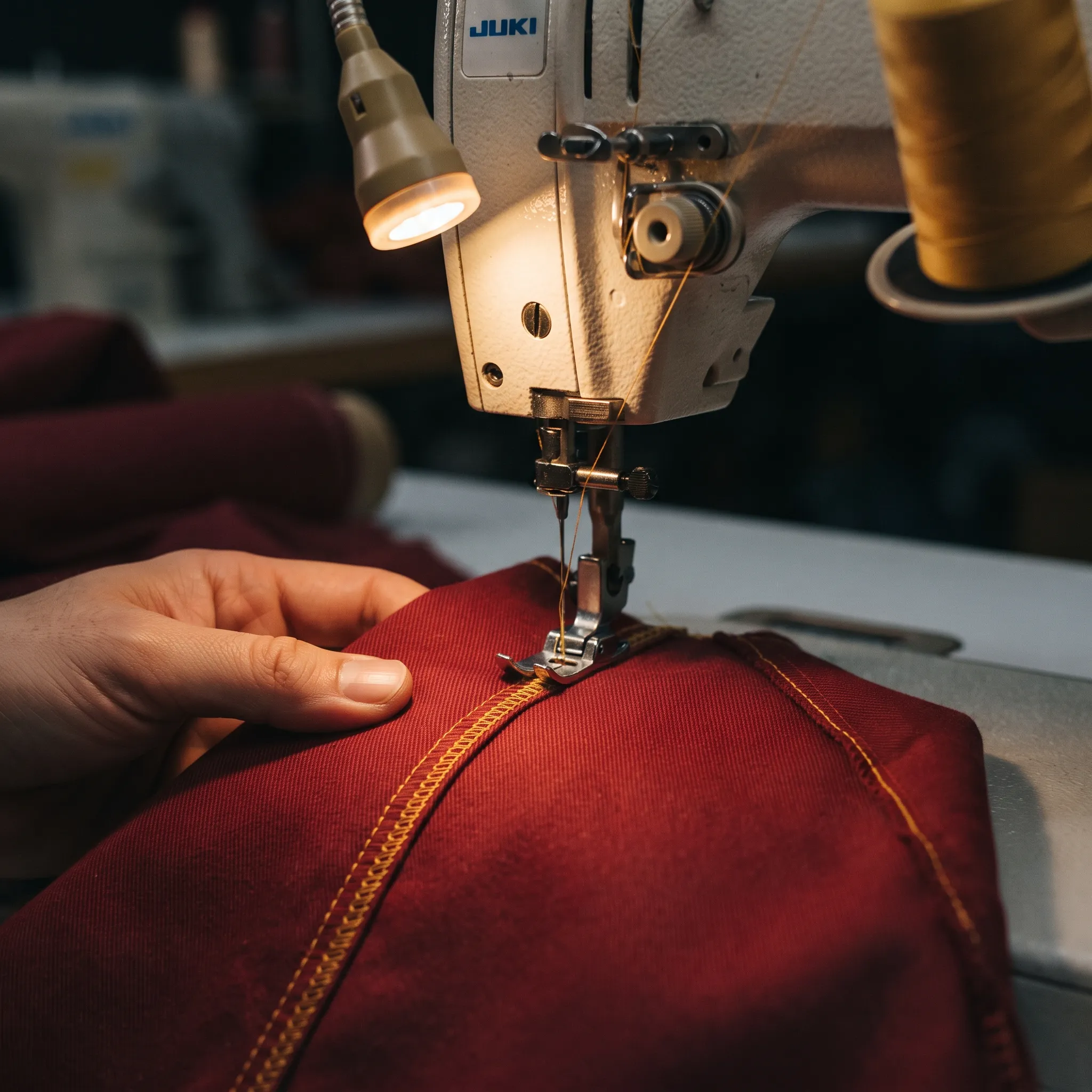 Stitching line