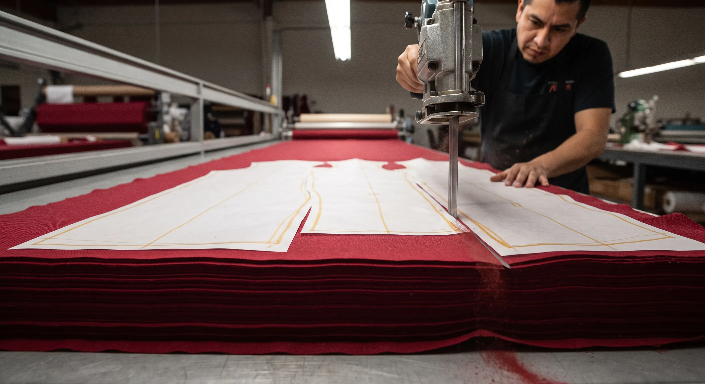 Inside the UNIFORMS factory