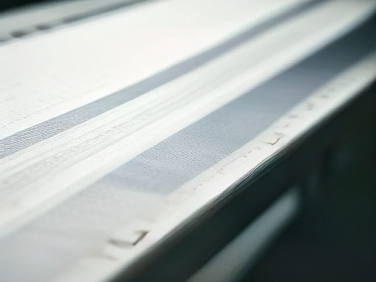 Digital garment patterns being checked against physical fabric swatches on a professional factory table.