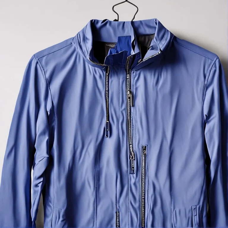 {color} moisture wicking polyester mesh zip front jacket made by Benjima